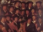 JACOBSZ, Dirck Group Portrait of the Arquebusiers of Amsterdam Germany oil painting reproduction